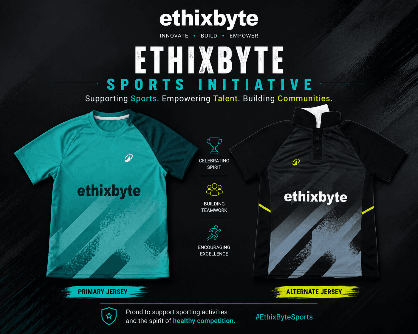 Official Ethixbyte team sports jersey
